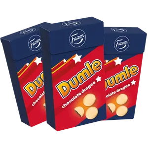 3st - Dumle Chokladdragéer Ask 38g
