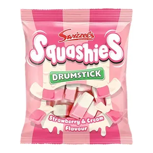 Squashies Strawberry & Cream 140g