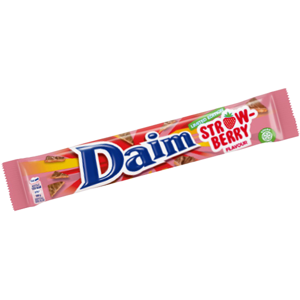 Dubbel Daim Strawberry 56g | Sortiment | Gottegrisen