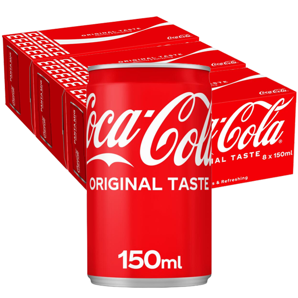 Coca Cola Mini Can 24-pack 15cl | Sortiment | Gottegrisen