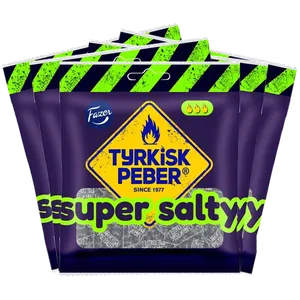 5st - Tyrkisk Peber Super Salty 80g