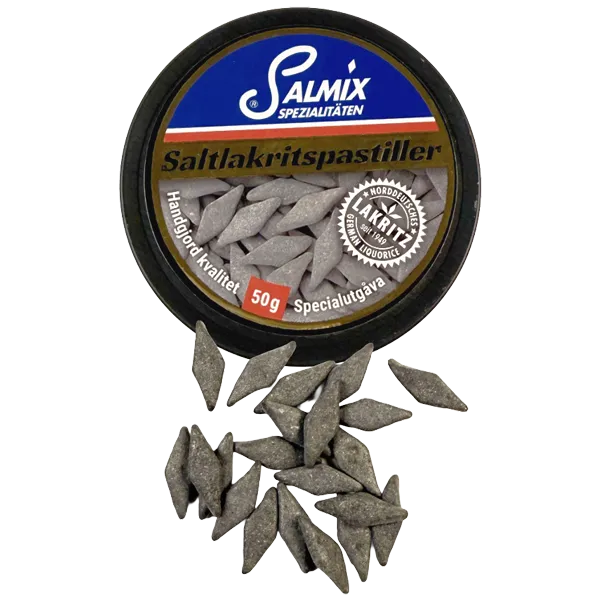 Salmix Salmiakpastiller Classic 50g