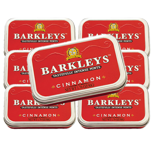 Barkleys Cinnamon 50G x 6st | Sortiment | Gottegrisen