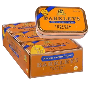 Barkleys Gourmet Pepper & Peach 50G 6st