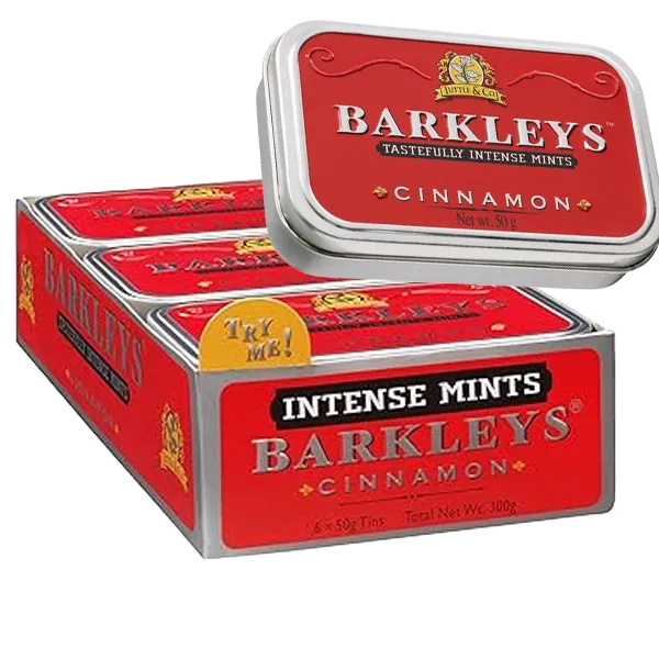 Barkleys Cinnamon 50G x 6st