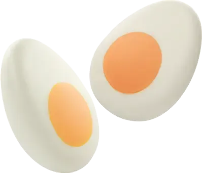 Vidal Kokta Ägg Gelé - 1kg