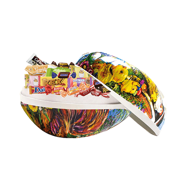 Påskägg Kvalitesblandning 15cm 400g | Sortiment | Gottegrisen