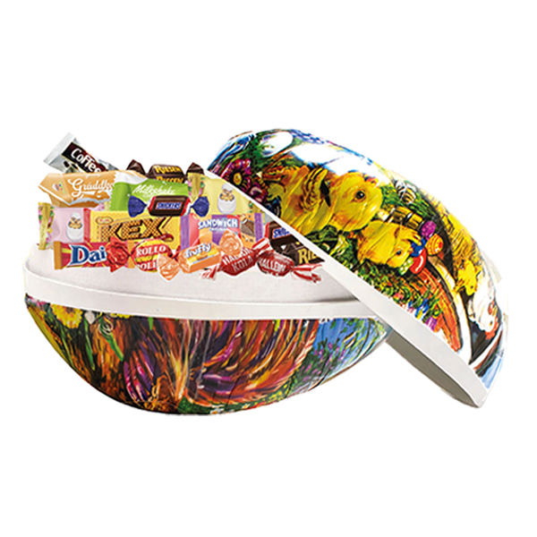 Påskägg Kvalitetsblandning 30cm 2.9kg | Sortiment | Gottegrisen