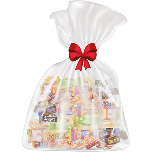 Cellofanpåse Godisblandning Kvalite1.5kg | Sortiment | Gottegrisen