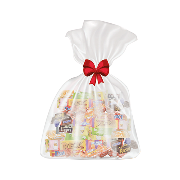 Cellofanpåse Godisblandning Kvalite 500g | Sortiment | Gottegrisen