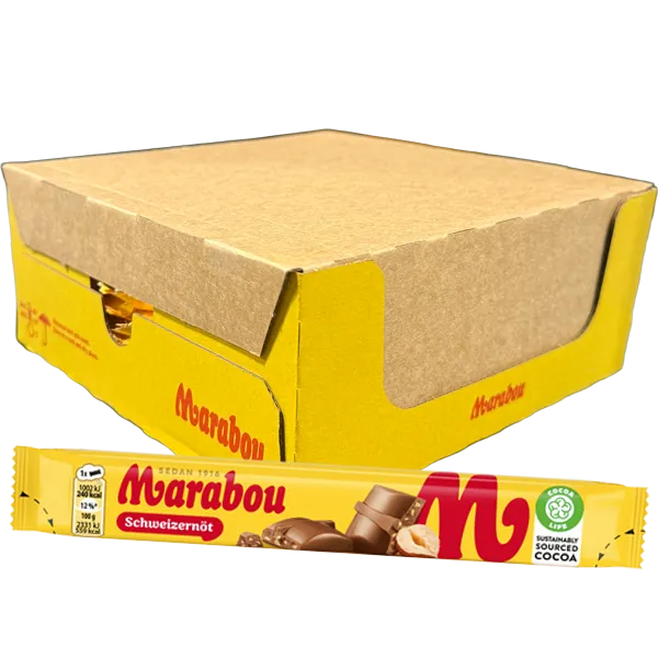 Marabou Schweizernöt Choklad 43g x 36st