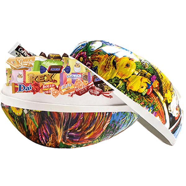 Påskägg Kvalitetsblandning 40cm 4.9kg | Sortiment | Gottegrisen