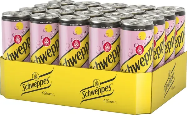 Schweppes Pink Tonic Zero 33cl x 20st