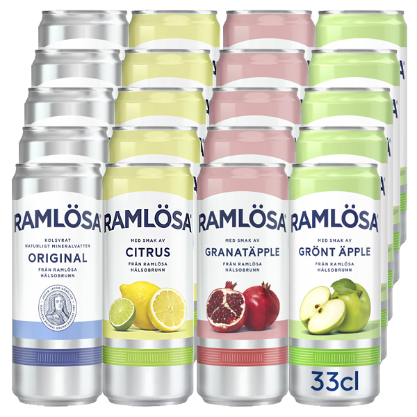 Ramlösa Mix 20st x 33cl | Sortiment | Gottegrisen