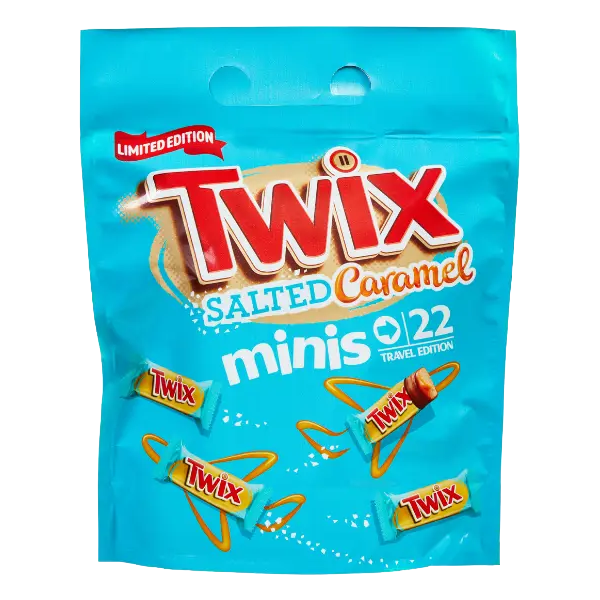 Twix Minis Salted Caramel 440g | Sortiment | Gottegrisen
