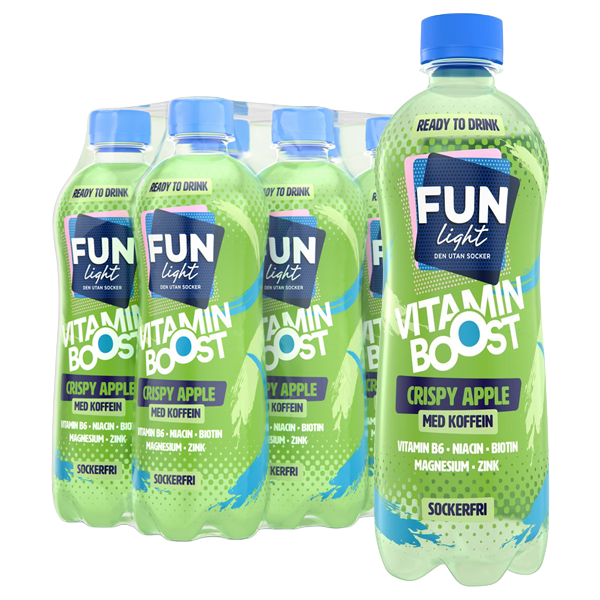Funlight Crispy Apple 50cl x 6st | Sortiment | Gottegrisen