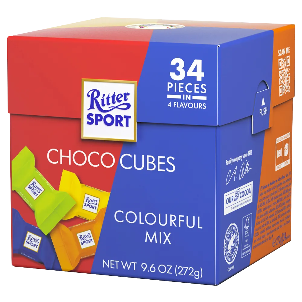 Ritter Sport Choco Cubes Mix 272g