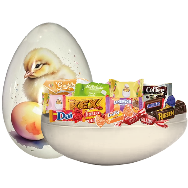 Plåtägg Godisblandning Kvalite 400g | Sortiment | Gottegrisen