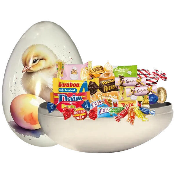 Plåtägg Godisblandning Lyx 400g