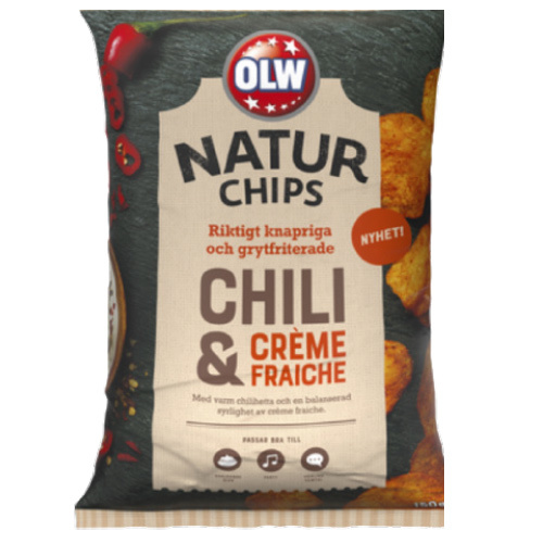 OLW Naturchips Chili & CrèmeFraiche 150g /