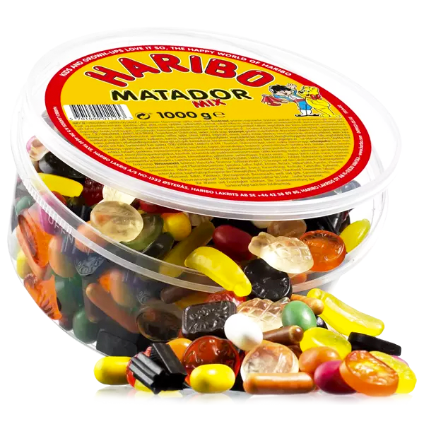 Haribo Matadormix 1kg | Sortiment | Gottegrisen