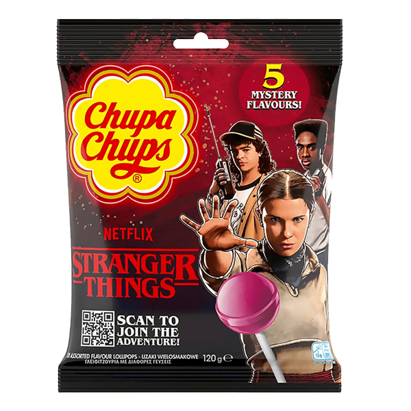 Chupa Chups Stranger Things Up 120g | Sortiment | Gottegrisen