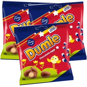 3st - Dumle Chokladägg 90g