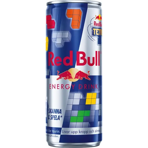 Red Bull Tetris Edition 25cl | Sortiment | Gottegrisen