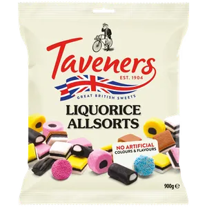 Taveners Lakritskonfekt 900G