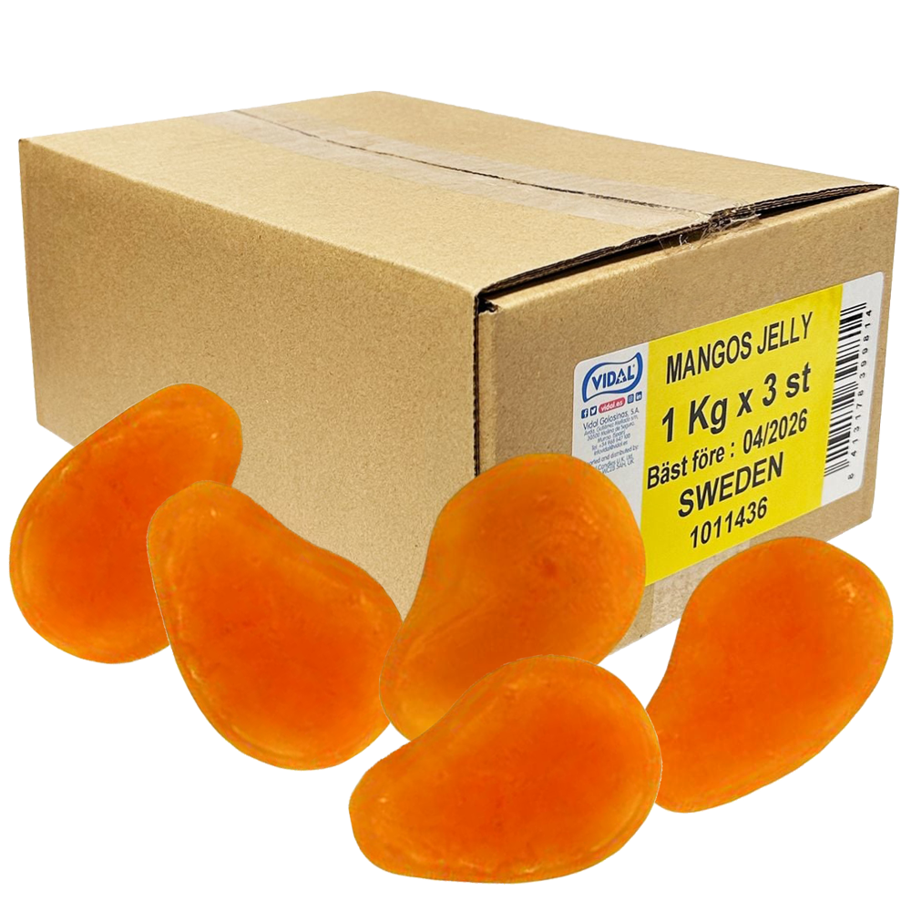 Vidal Mangos Jelly 3kg | Sortiment | Gottegrisen