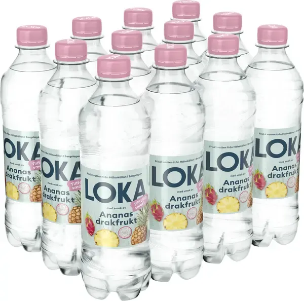 Loka Ananas Drakfrukt 50cl x 12st