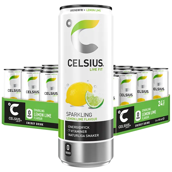 Celsius Citron Lime 24st x 355ml