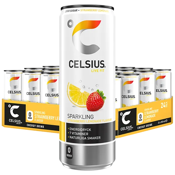 Celsius Strawberry Lemonade 24st x 355ml