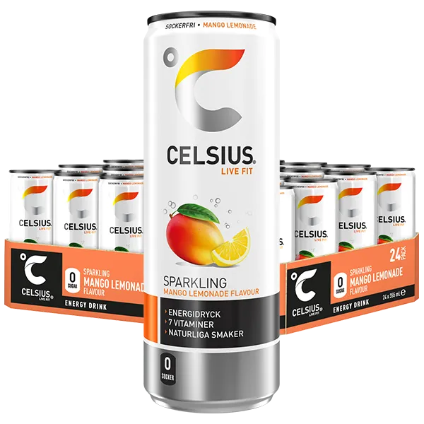 Celsius Mango Lemonade 24st x 355ml