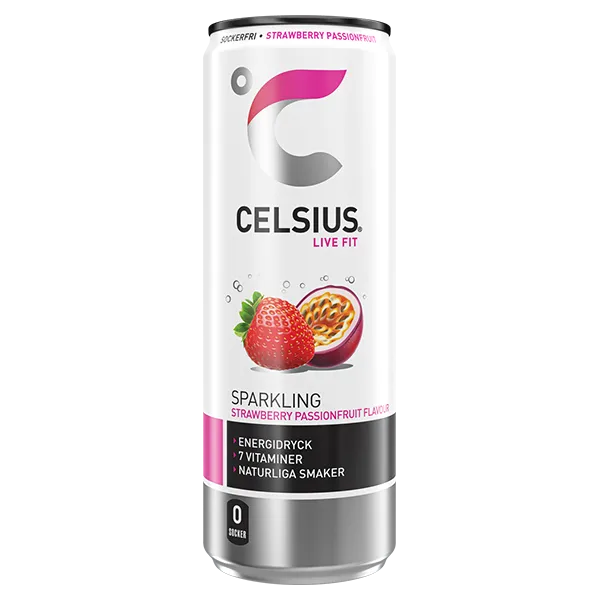 Celsius Strawberry Passion 355ml