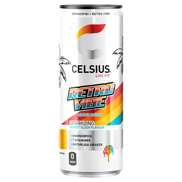 Celsius Retro Vibe 355ml
