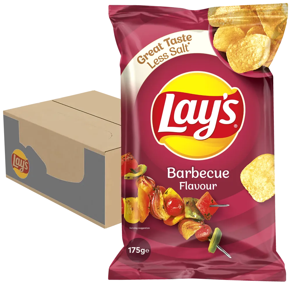 Lay´s Chips BBQ 18st x 175g