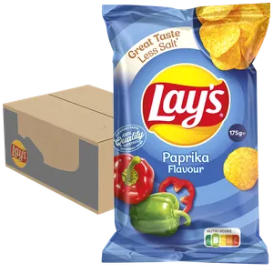 Lay´s Chips Paprika 18st x 175g