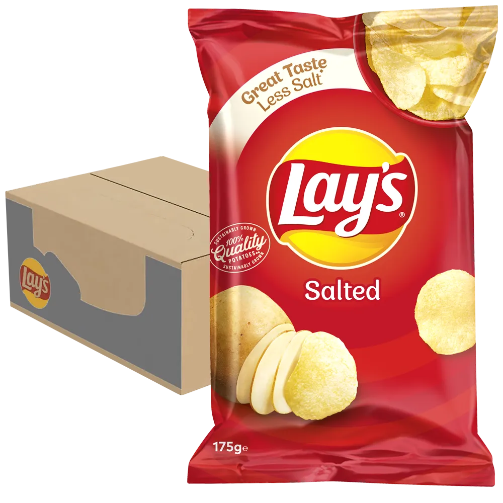 Lay´s Chips Salted 18st x 175g