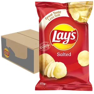 Lay´s Chips Salted 18st x 175g