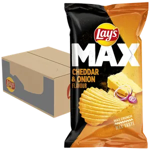 Lay´s Max Cheese & Onion 22st x 185g