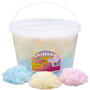 Rainbow Cotton Candy 400g
