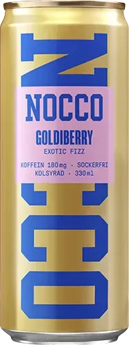 Nocco Goldiberry Exotic Fizz 33cl x 24st