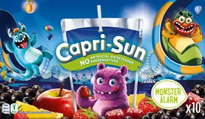 Capri-Sun Monster Alarm 200ML x 40