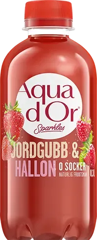 Aquador Jordgubb Hallon 30cl x 15st
