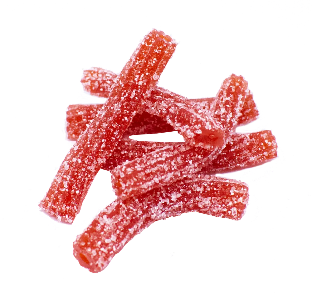 SOUR TUBE STRAWBERRY 1KG /