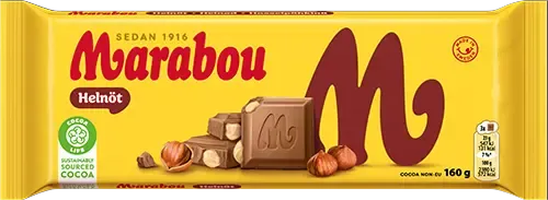 Marabou Helnöt 160g