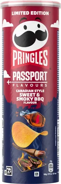 Pringles Sweet & Smokey Barbecue 165g