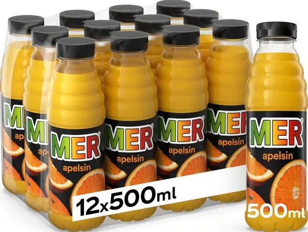MER Apelsin 50cl x 12st