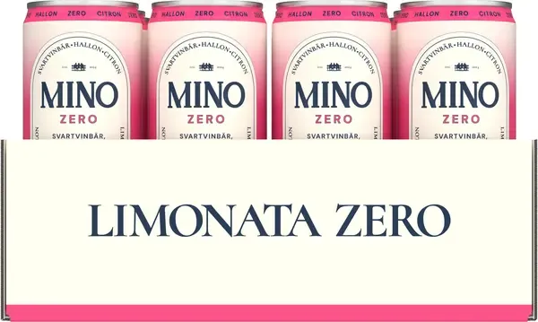 Mino Hallon Svartvinbär Zero 33cl x 12